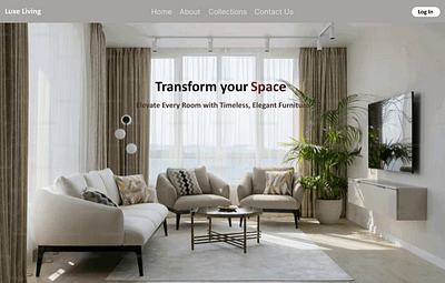 Furniture Website UI/UX Design 🛋️ branding choose comfort design designer dream house dribbble figma furnished furniture graphic design lifestyle modern home rooms space stylish uiux design unique website website uiux design