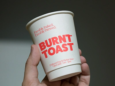 Logo design for Burnt Toast branding design graphic design logo packaging typography