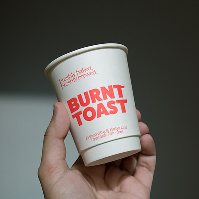 Logo design for Burnt Toast branding design graphic design logo packaging typography