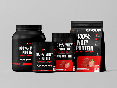 Branding & Packaging for a Fitness Product post