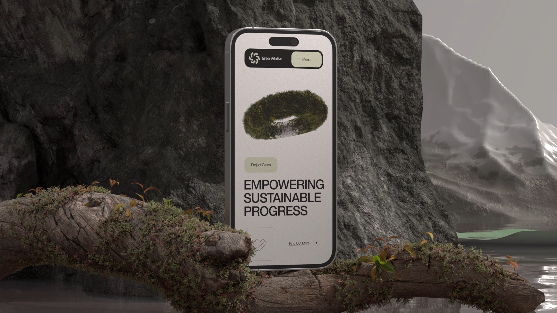 Green Motive / A Fresh Take on Sustainable 3d animation brand branding case study energy full graphic interface logo motion product project renewable ui ui design ux ux design web web design