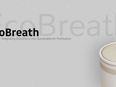 EcoBreath 3d design illustration industrial design product design user research