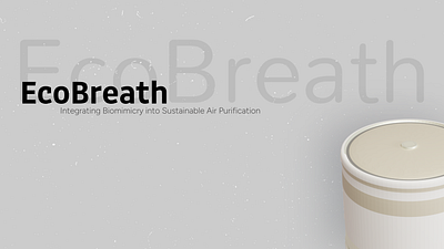 EcoBreath 3d design illustration industrial design product design user research