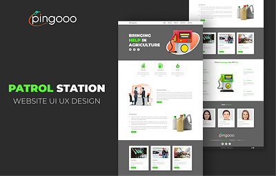 Landing Page Design branding landing page ui ui ux