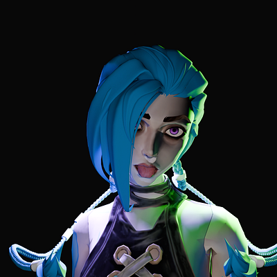 Mischief in 3D: Jinx Unleashed 3d animation art c jinx