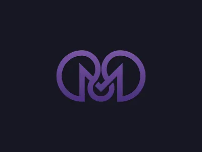 M line apps awesome logo branding clean clean logo letter mark line art logo inspiration m letter m logo minimalist logo modern purple typography wordmark
