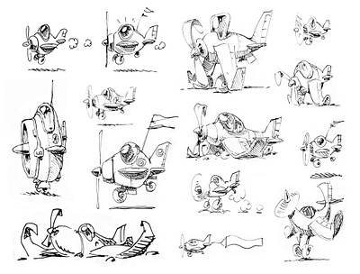 Little planes planes sketches