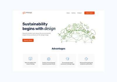 Orhun AI Labs | Optimimax Web Site Design app branding color design eco design graphic design illustration logo sustainability typography ui ui kit user experience user interface ux vector web web app web design web site