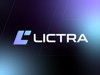 Lictra - Logo Design Concept bitcoin blockchain brand identity branding coin crypto currency decentralized defi forex l logo litecoin logo logo design logo identity logotype modern logo token ui wallet