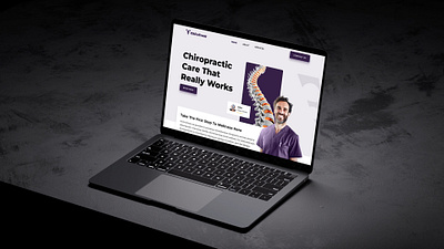 ChiroTreat’s Website Design by Brandsquare aurora alin brandsquare chiropractic hero section design chiropractic website chiropractor branding chiropractor hero section design chiropractor website khaled farhad khaled shariar medical website