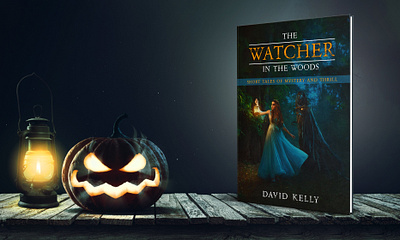 The Watcher in the Woods 3d book mockup amazon kdp book book cover book cover art book cover design book cover designer book cover mockup book design ebook ebook cover epic epic book epic book covers epic bookcovers epic covers horror book cover paperback professional book cover the watcher in the woods