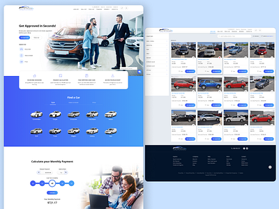 AutoTrade: Explore, Buy, and Finance Your Next Car ui ux webdesign