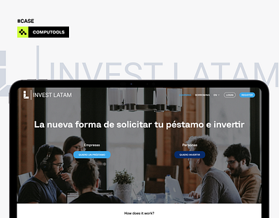 Invest Latam computools fintechdesig investmentplatform uiux webdesign