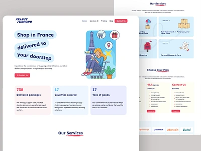 FranceForward Website Development: A Platform for Global Impact branding delivery design development france franceforwad paris services ui ui design ux website wordpress