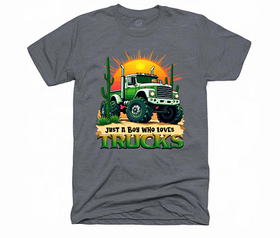 Truck T-shirt Design branding custom t shirt design illustration t shirt t shirt design truck t shirt typography typography t shirt design