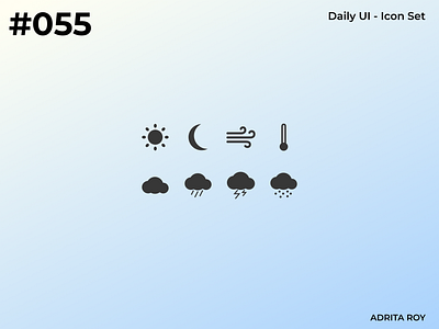 Daily UI 055 - Icon Set branding dailychallenge dailyui design designer figma icon set iconography icons illustration product design ui ui design ux