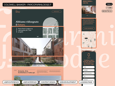 Parco Farini Lodge - Web Design & Development branding design development landing page ui ux web design