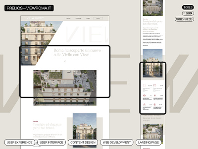 View Roma - Web Design & Development branding design elementor ui ux web design web development