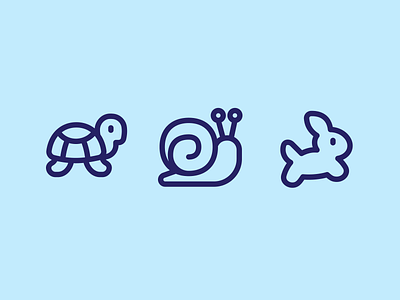 Plump Animal Icons by Streamline assets branding design flat icons illustrator line line icon minimal process ui ux vector