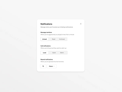 Daily Sketch 49 | Notification Settings animation branding challenge design figma graphic design illustration logo ui vector