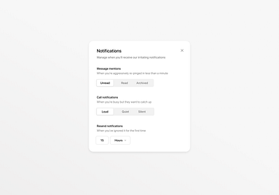 Daily Sketch 49 | Notification Settings animation branding challenge design figma graphic design illustration logo ui vector