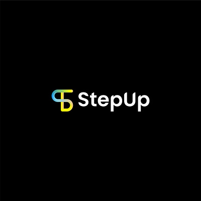 Modern StepUp logo design business logo.