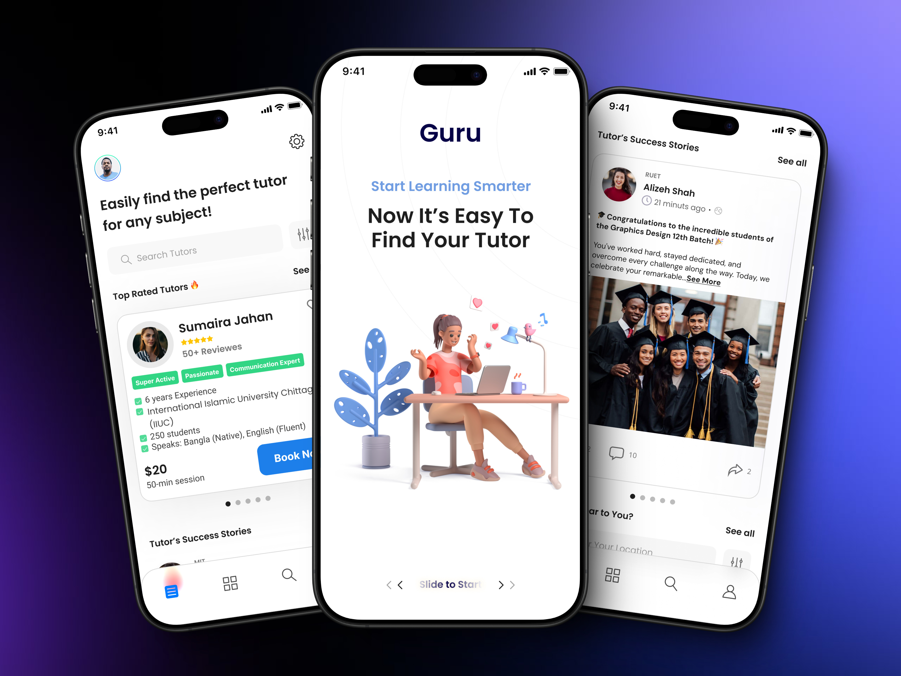 Figma Tutor App Design | Mobile App UI Design | UI UX Design app design app mobile app ui application communication technology education elearning figma app design minimalist mobile app design mobile app ui mobile technology mobile template online phone smartphone template tutor ui ux design