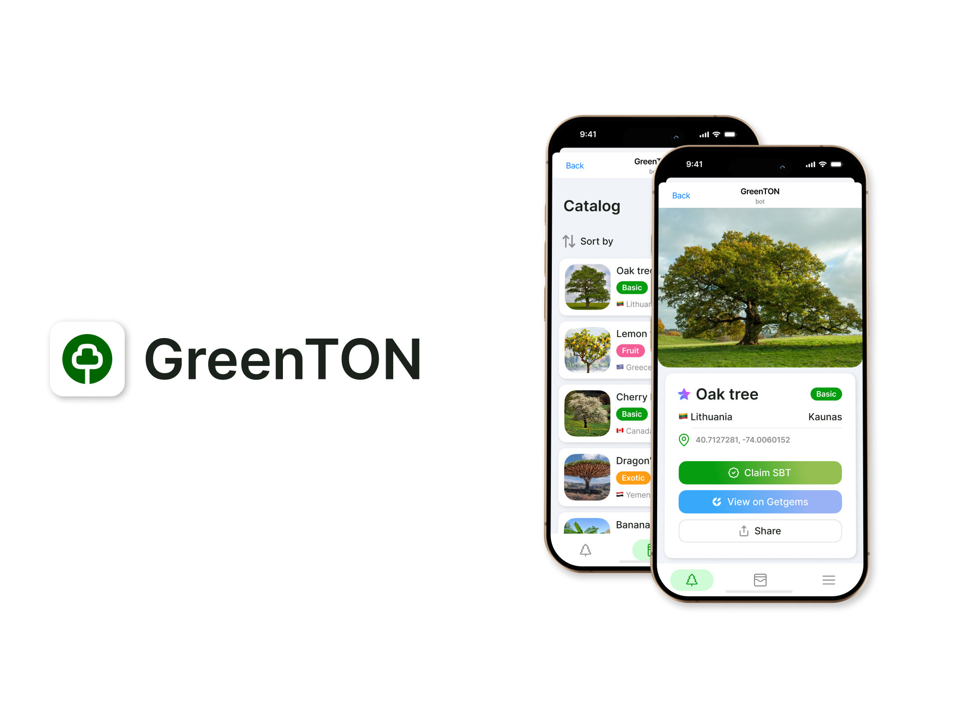GreenTON MiniApp design app design graphic design ui ux