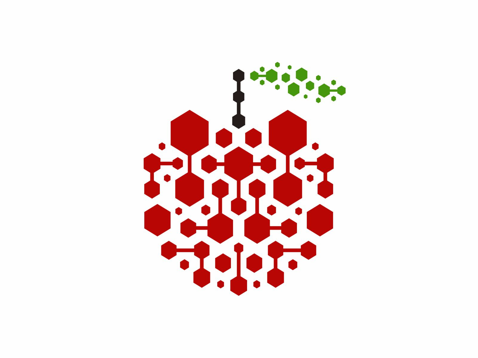 Example of Custom Apple Logo Design