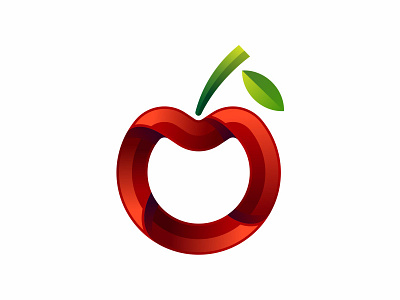 Cherry Fruit Logo apple cherry farm garden icon logo symbol