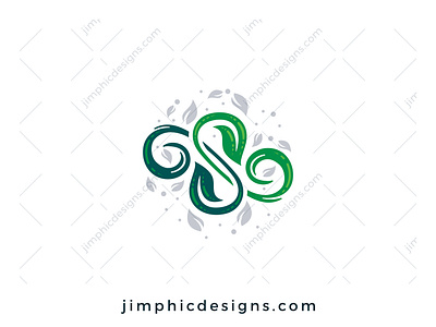 Letter S Leaf Logo branding design graphic design leaf leaf logo leaves letter letter logo logo logo design nature nature logo vector