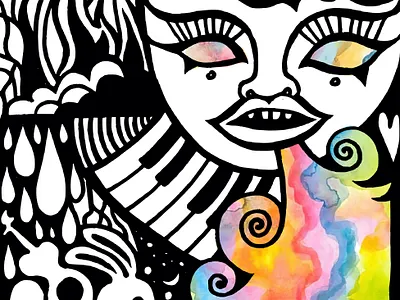 Rainbow Song Art / Deanne Bunny Music