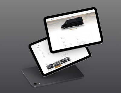 True Leasing: Mini-Coach Service dailyui design graphic design minimal style ui website