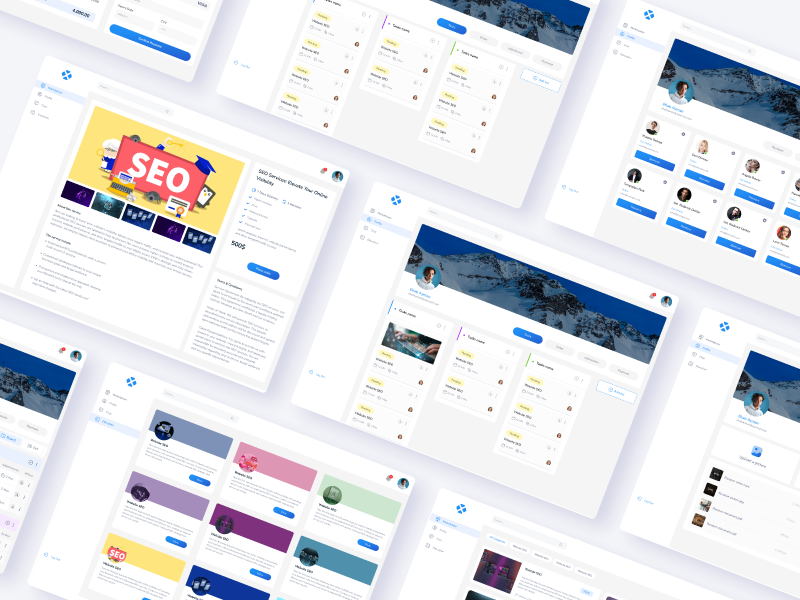 Example of Saa S Product Design (Branding & UI/UX)
