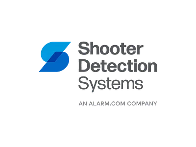 Shooter Detection Systems Logo brand identity branding corporate graphic design logo security visual design system