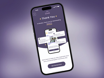 DailyUI 077 Thank You Message branding dailyui design graphic design illustration ios logo mobile thank you (page or message) ui vector