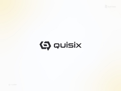 QUISIX branding design graphic design illustration letter logo letter q logo logo minimal logo negative space negative space logo q letter logo q logo qlogo six logo sports logo typography ui word logo wordmark wordmark logo