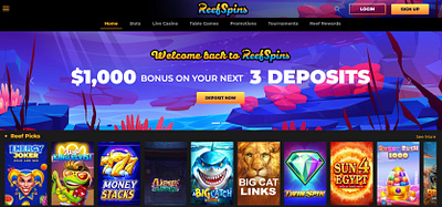 Reef Reels Casino AU