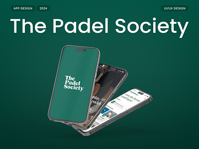 The Padel Society - iOS Padel App app design app ui app ui design dashboard design figma mobile app design saas ui ui design ui ux ui ux design user experience design user interface design ux design