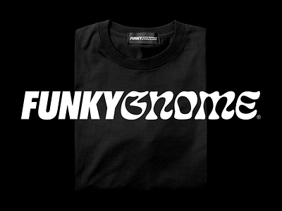 Funky Gnome Studio 3d studio bold branding design design studio funky funny gnome logo logo design minimal modern simple tshirt typography wordmark