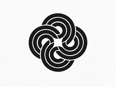 Circles + spark abstract brandmark circles consulting graphic design logo spark symbol