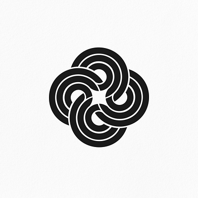 Circles + spark abstract brandmark circles consulting graphic design logo spark symbol