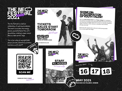 The Neo Festival 2021 | Rebranding & Creative Direction artdirection branding culturalevent festivaldesign storytelling