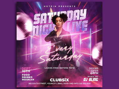 Night Club Flyer Template night