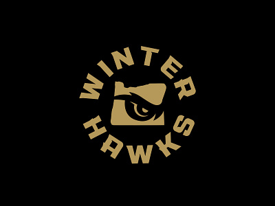 Winterhawks Graphic badge badge design bird brand identity branding design hawk hockey icon iconography identity identity design logo logo design nike oregon portland rebrand rebranding sports