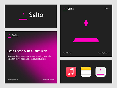 Salto - AI Branding graphic design logo design visual design