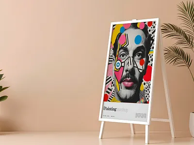 Painting Mockup branding design download free freebie illustration kriollodesign mockup painting psd