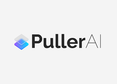 Puller AI Brand graphic design logo