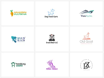 Logo Collections Vol 05 animal business logo colorful flat logo gradient line art lineart logo logo collection logo collections logo collections vol 05 logo design logo folio logos mascot mascot logo minimal minimalist modern