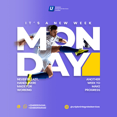 Monday motivation flyer flyer graphic design motivation motivational flyer photoshop promotional flyer